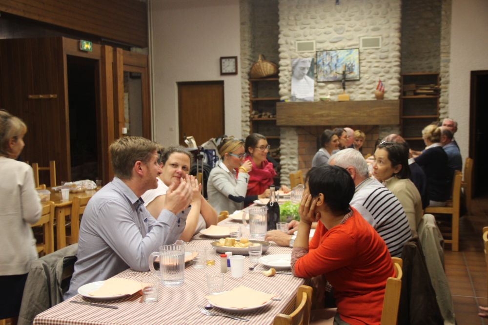 Repas de groupe Parmenie